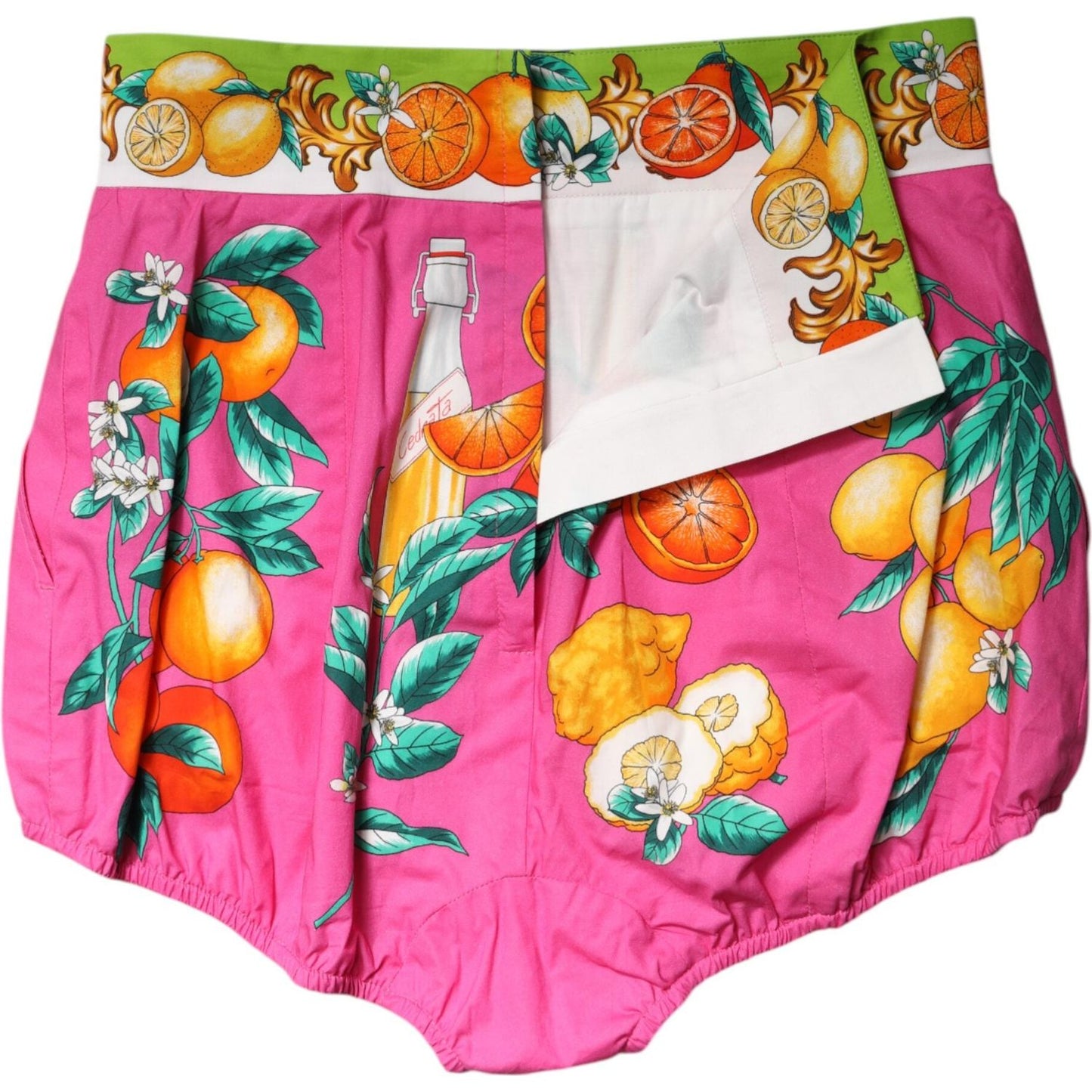 Dolce & Gabbana Pink Printed High Waist Hot Pants Shorts PAN76315-38