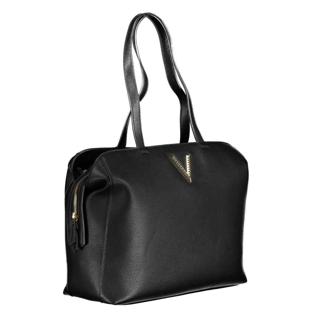 Mario Valentino Black Polyethylene Handbag
