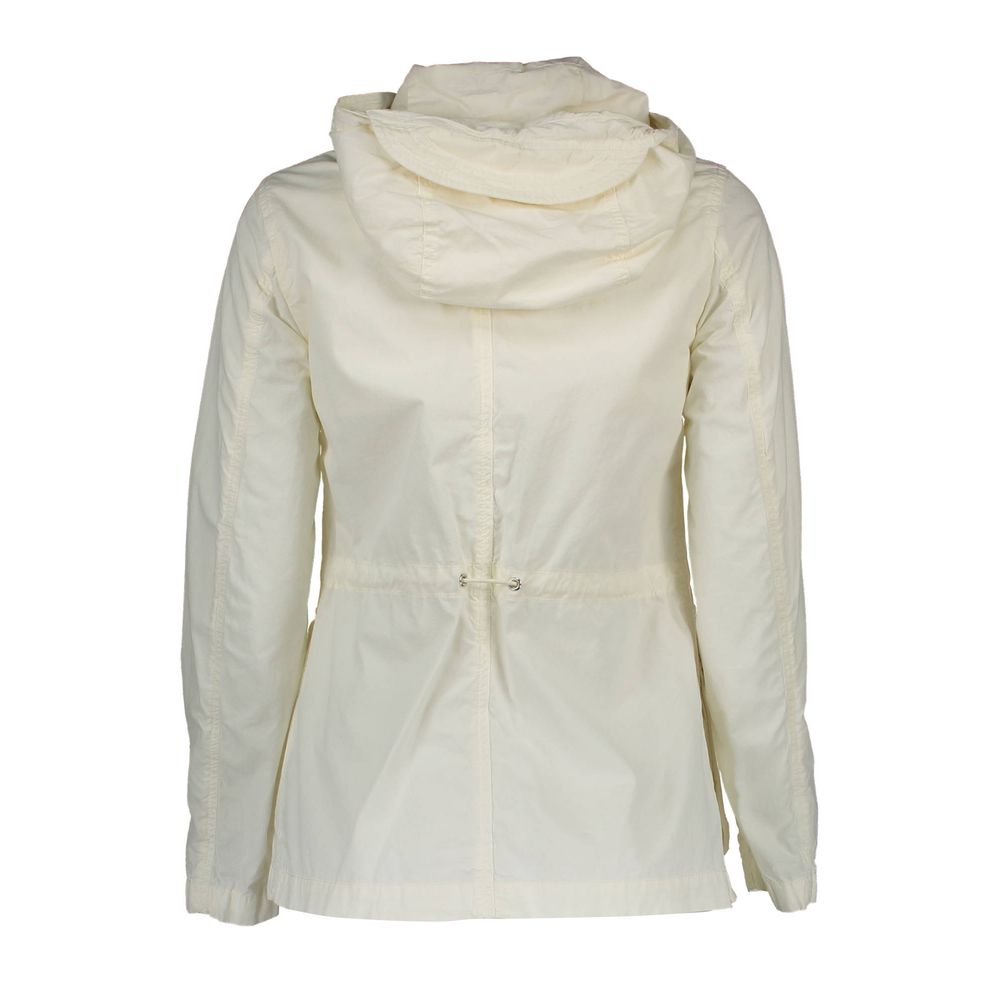 Gant White Cotton Women Jacket