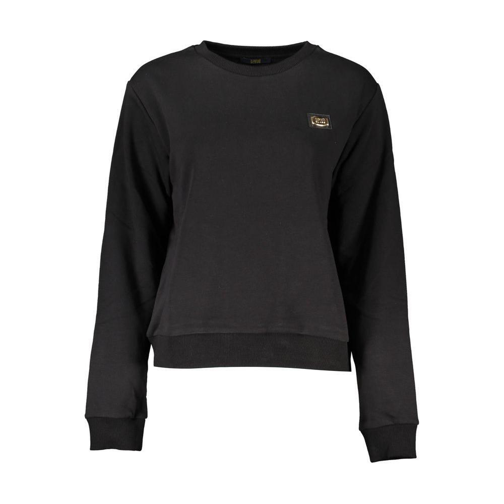 Cavalli Class Black Cotton Women Sweater