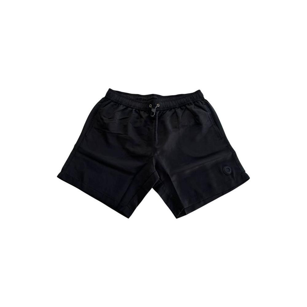 Trussardi Beachwear Black Polyester Men Swim Short