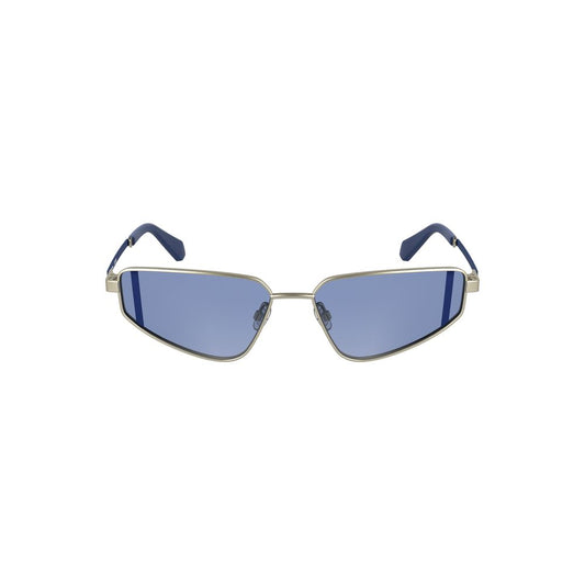 Calvin Klein Gray Metal Women Sunglasses