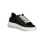 Calvin Klein Black Leather Women Sneaker