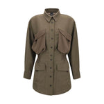 PINKO Linen Shirt Jacket