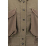 PINKO Linen Shirt Jacket