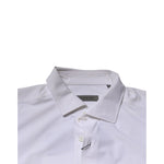 Corneliani White Long Sleeves Collared Dress Formal Shirt