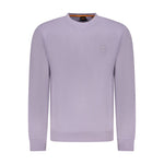 Hugo Boss Purple Cotton Sweater