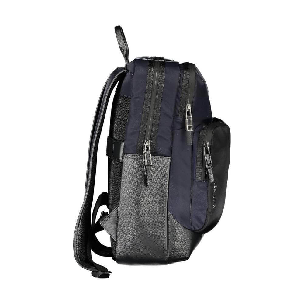 Tommy Hilfiger Blue Polyethylene Men Backpack
