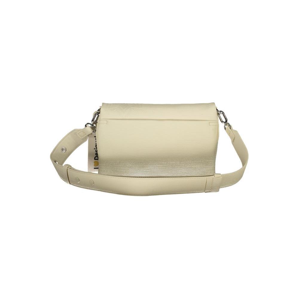 Desigual White Polyethylene Handbag DE-28964