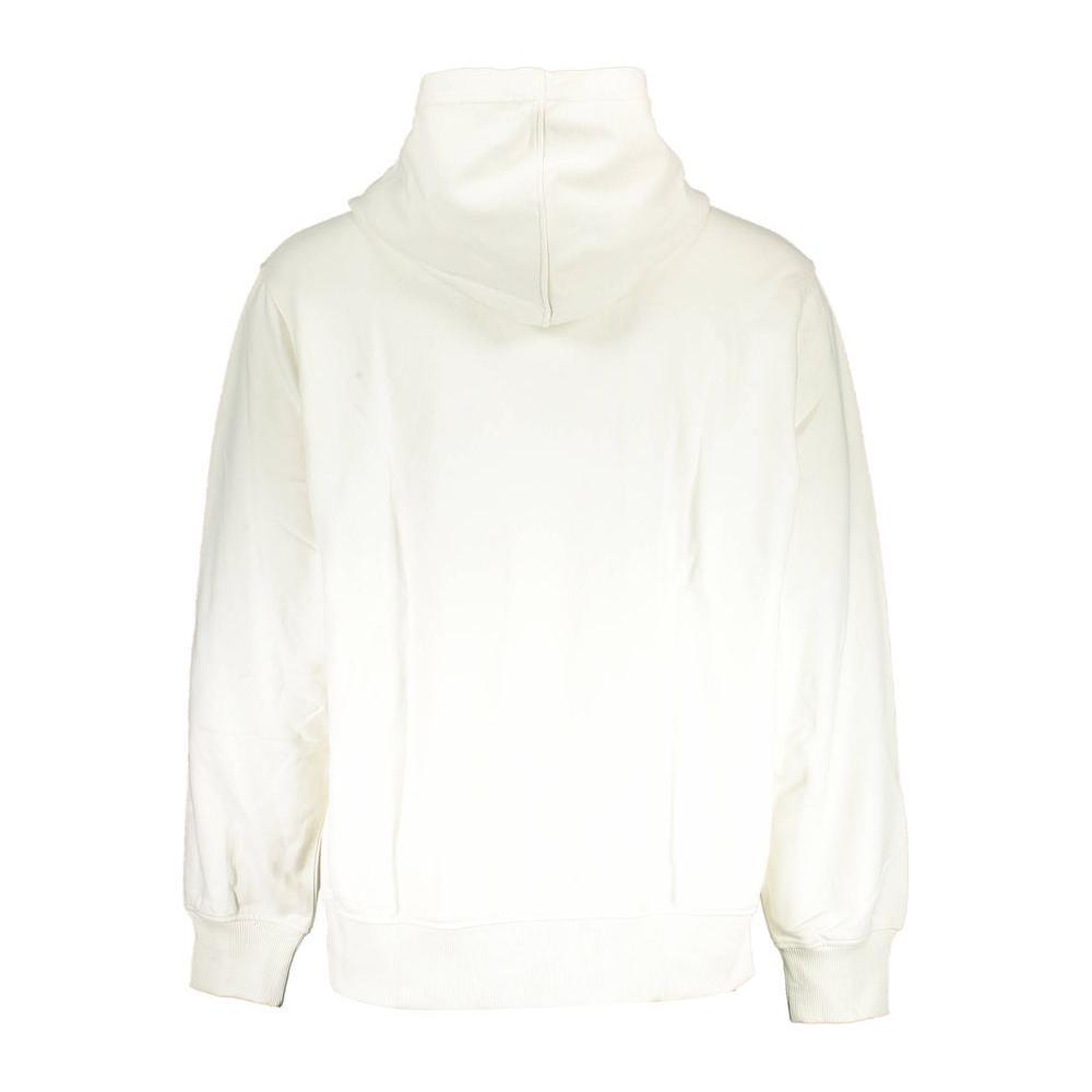 Calvin Klein White Cotton Men Sweater