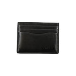 Calvin Klein Sleek Black Leather Card Holder CA-26052
