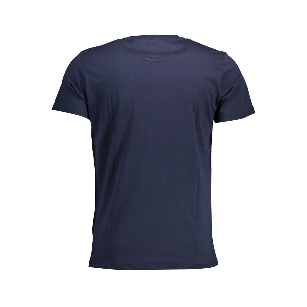 La Martina Blue Cotton T-Shirt