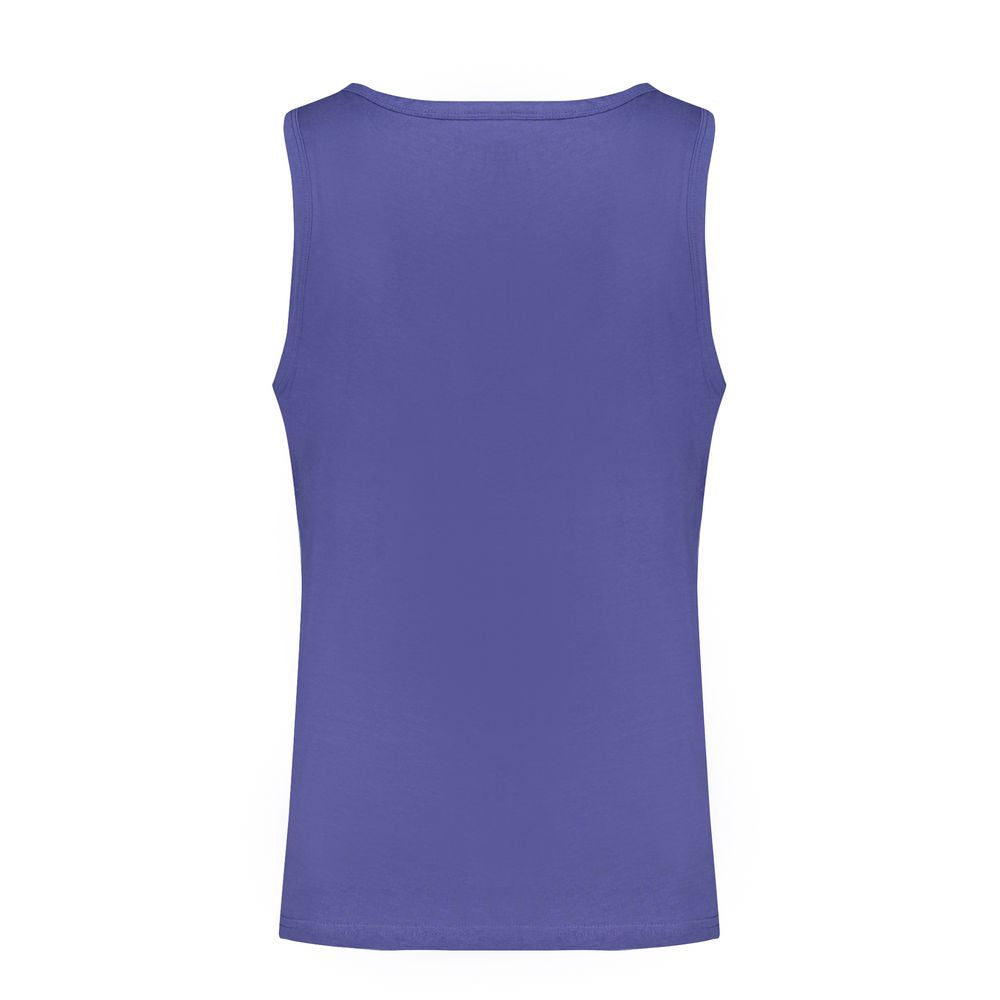 Norway 1963 Blue Cotton Tank Top