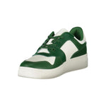 Tommy Hilfiger Green Leather Men Sneaker