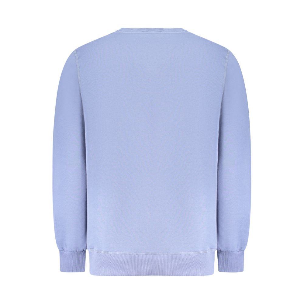 North Sails Blue Cotton Men Sweater NO-33772-S