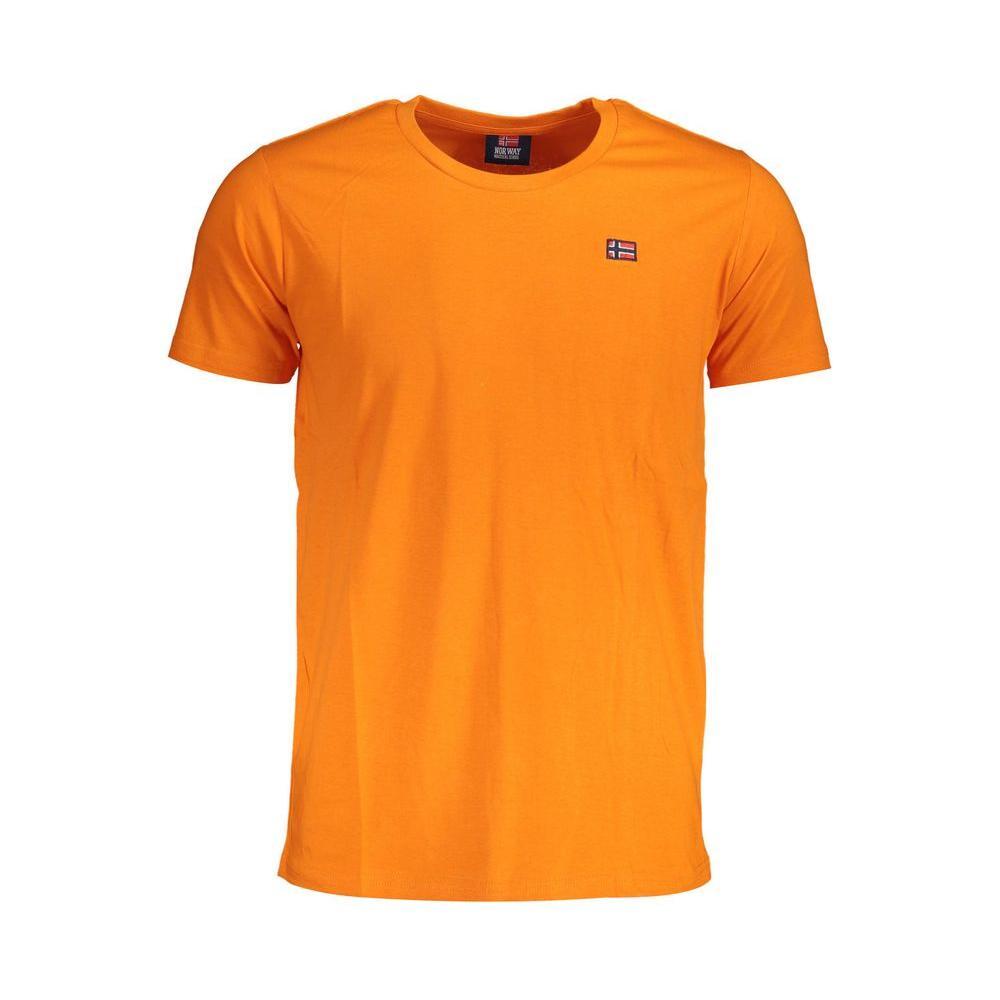 Norway 1963 Orange Cotton Men T-Shirt NO-36822-XL