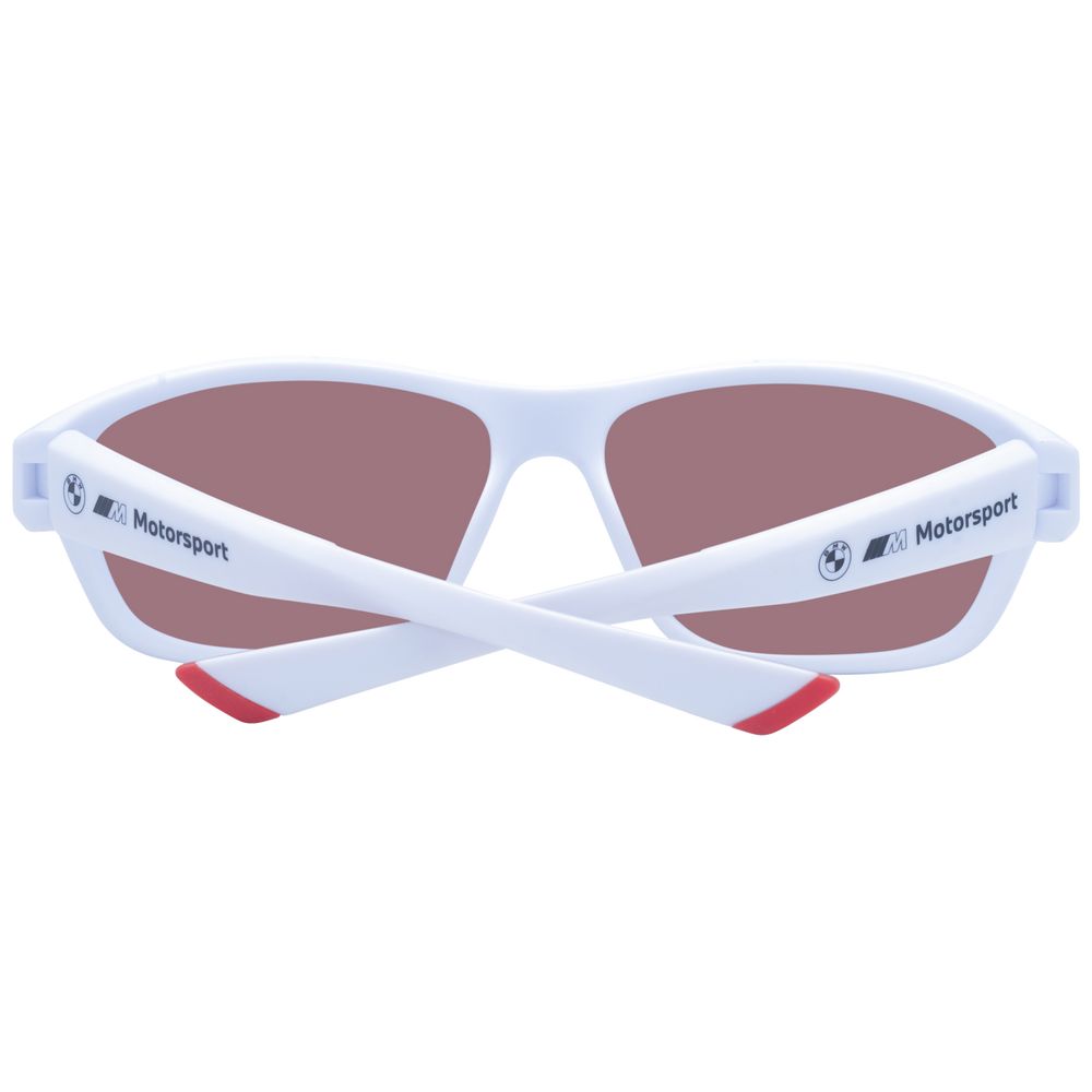 BMW Motorsport White Men Sunglass