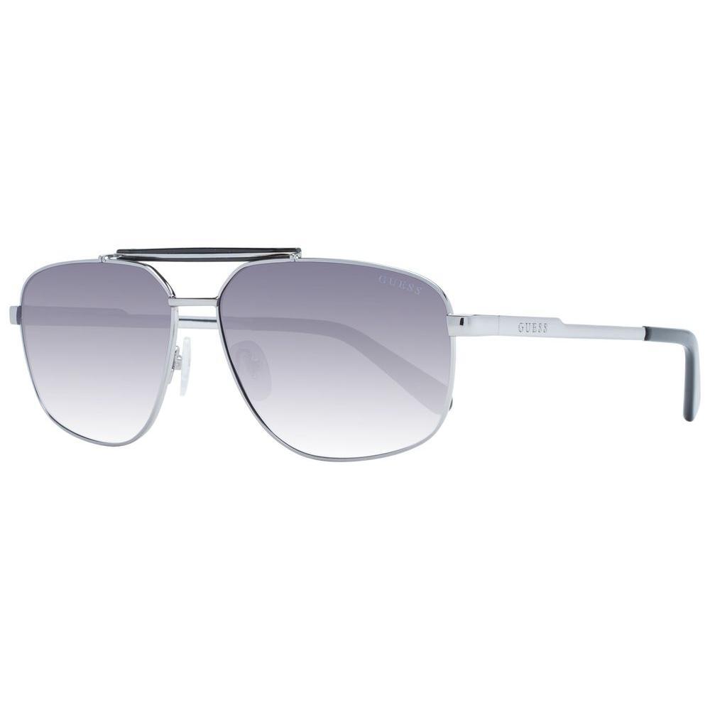 Guess Silver Men Sunglass