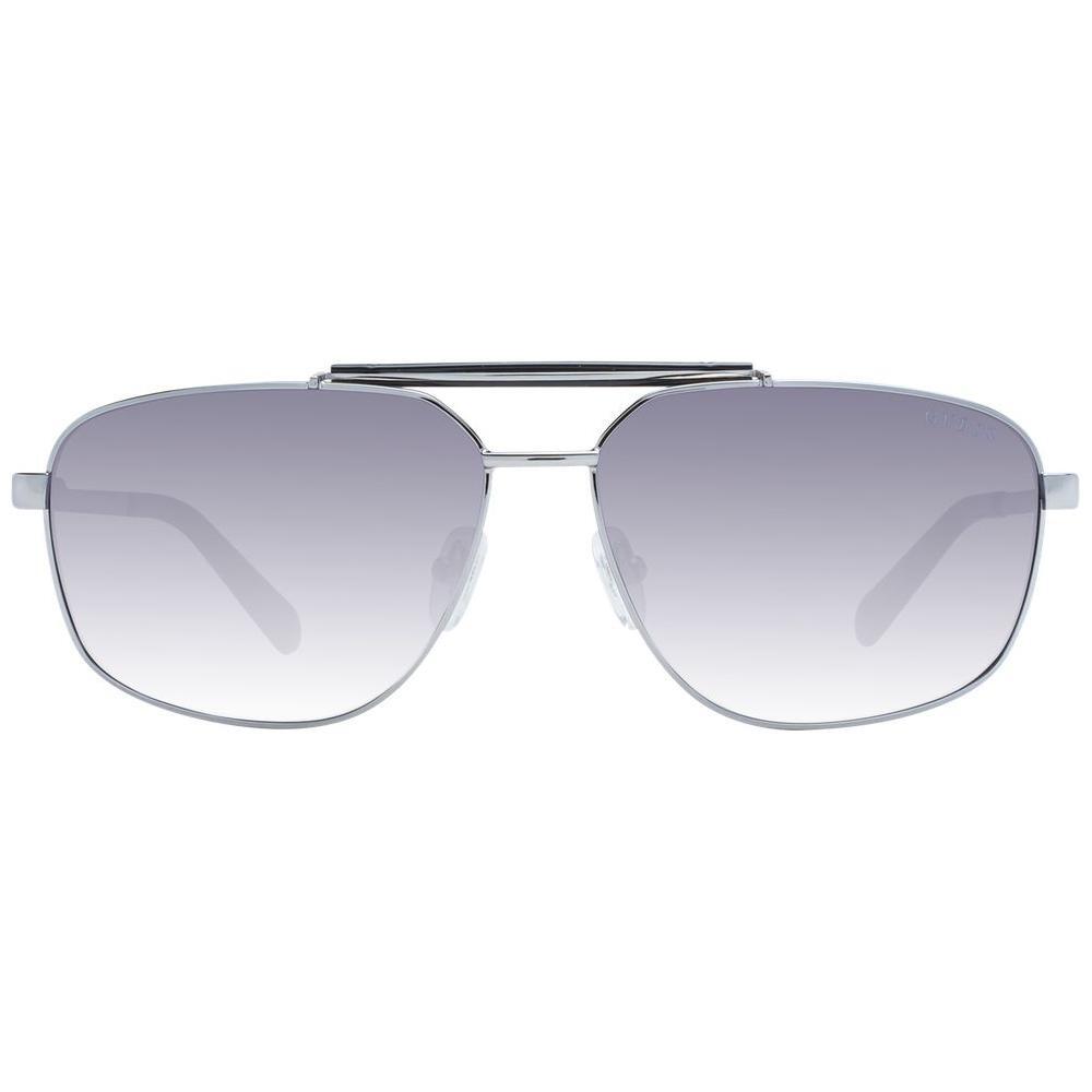 Guess Silver Men Sunglass