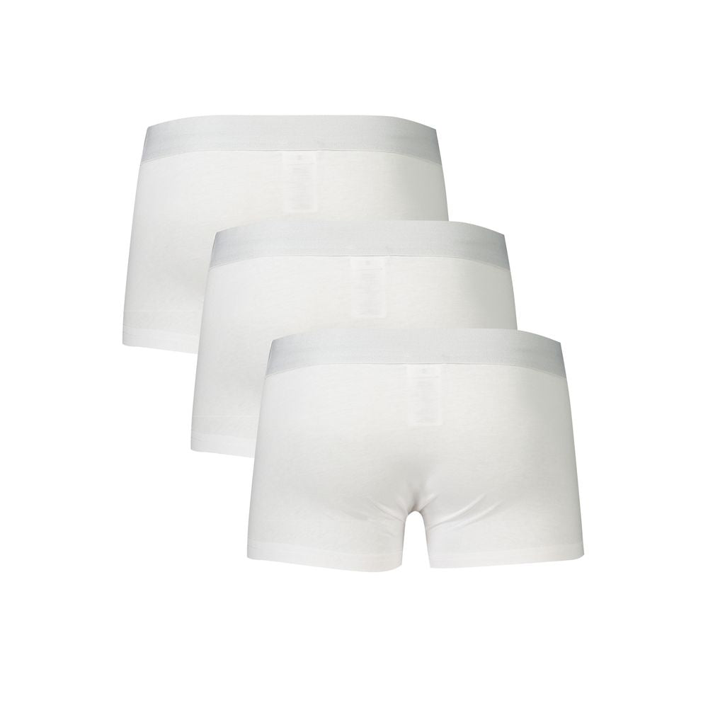Bikkembergs White Cotton Underwear