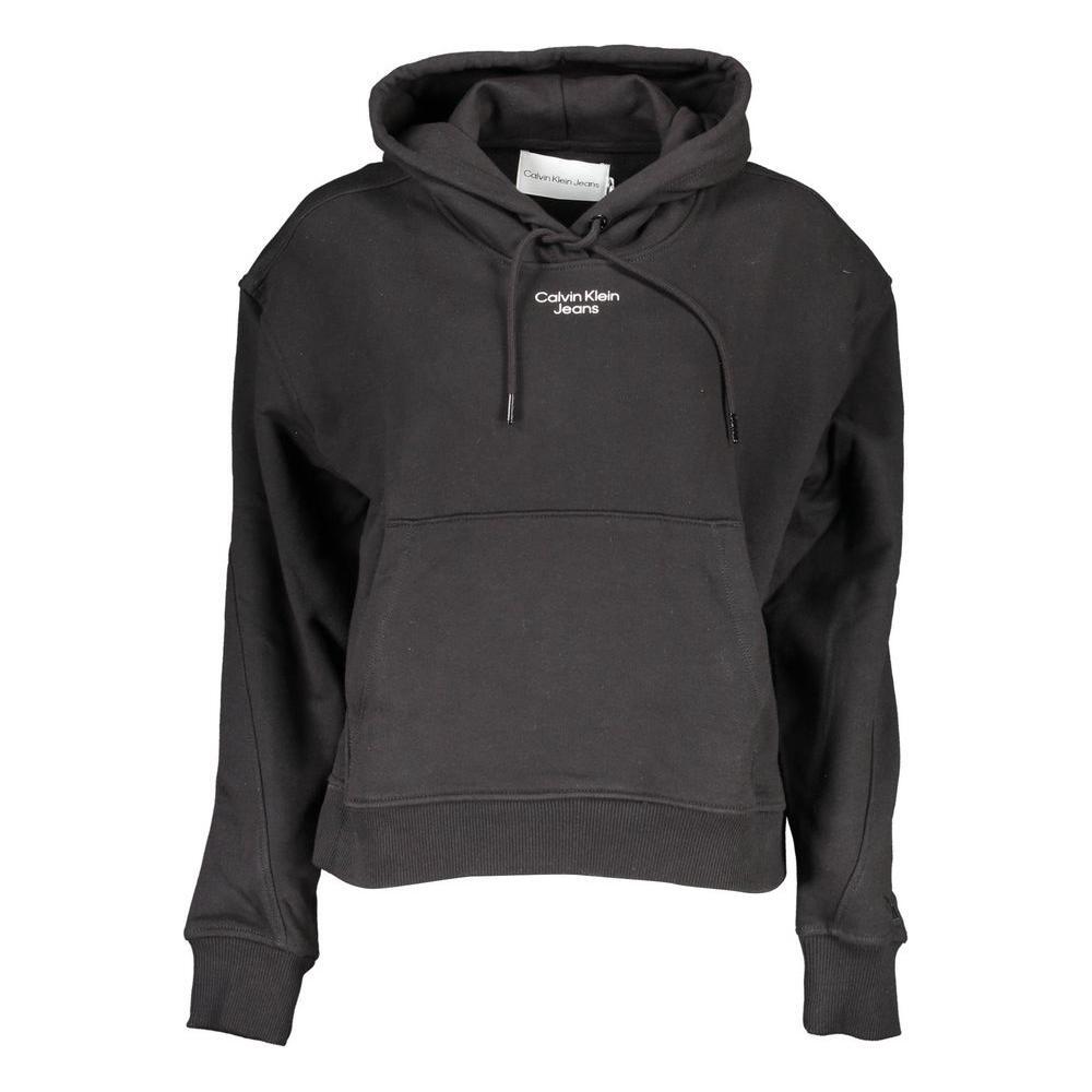 Calvin Klein Black Cotton Women Sweater