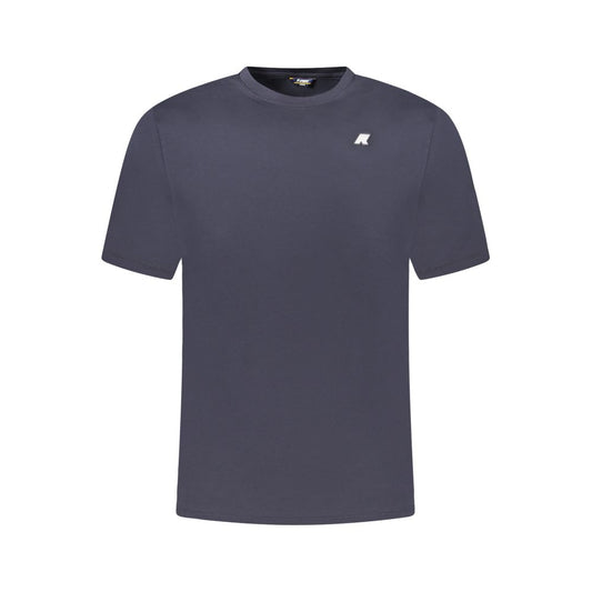 K-WAY Blue Cotton Men T-Shirt