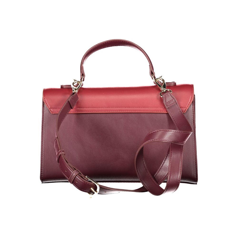Mario Valentino Red Polyethylene Handbag