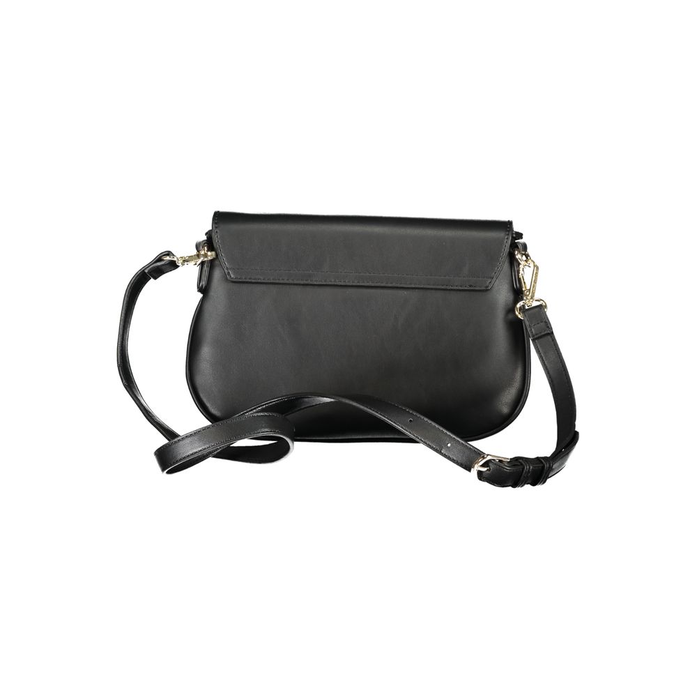 Mario Valentino Black Polyethylene Handbag