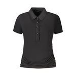 Guess Jeans Black Viscose Tops & T-Shirt GU-35189-XS