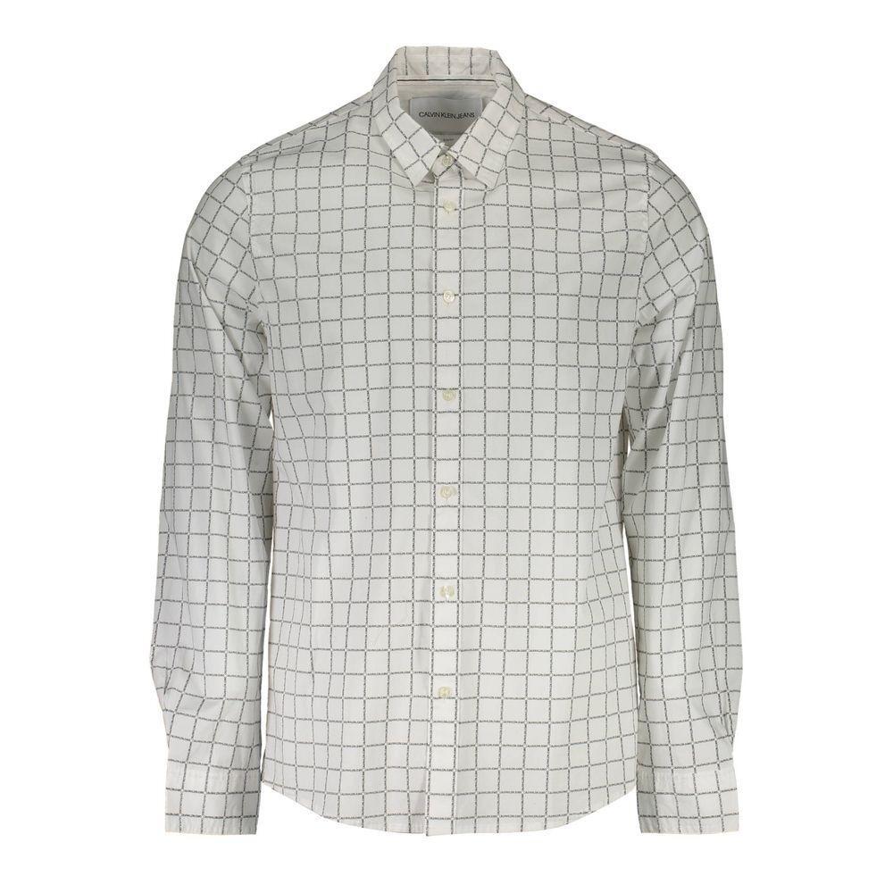 Calvin Klein White Cotton Shirt