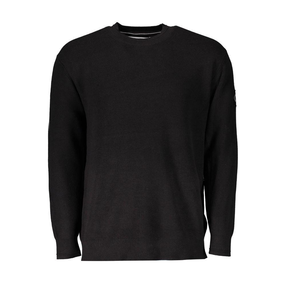 Calvin Klein Black Cotton Sweater CA-18030-XL