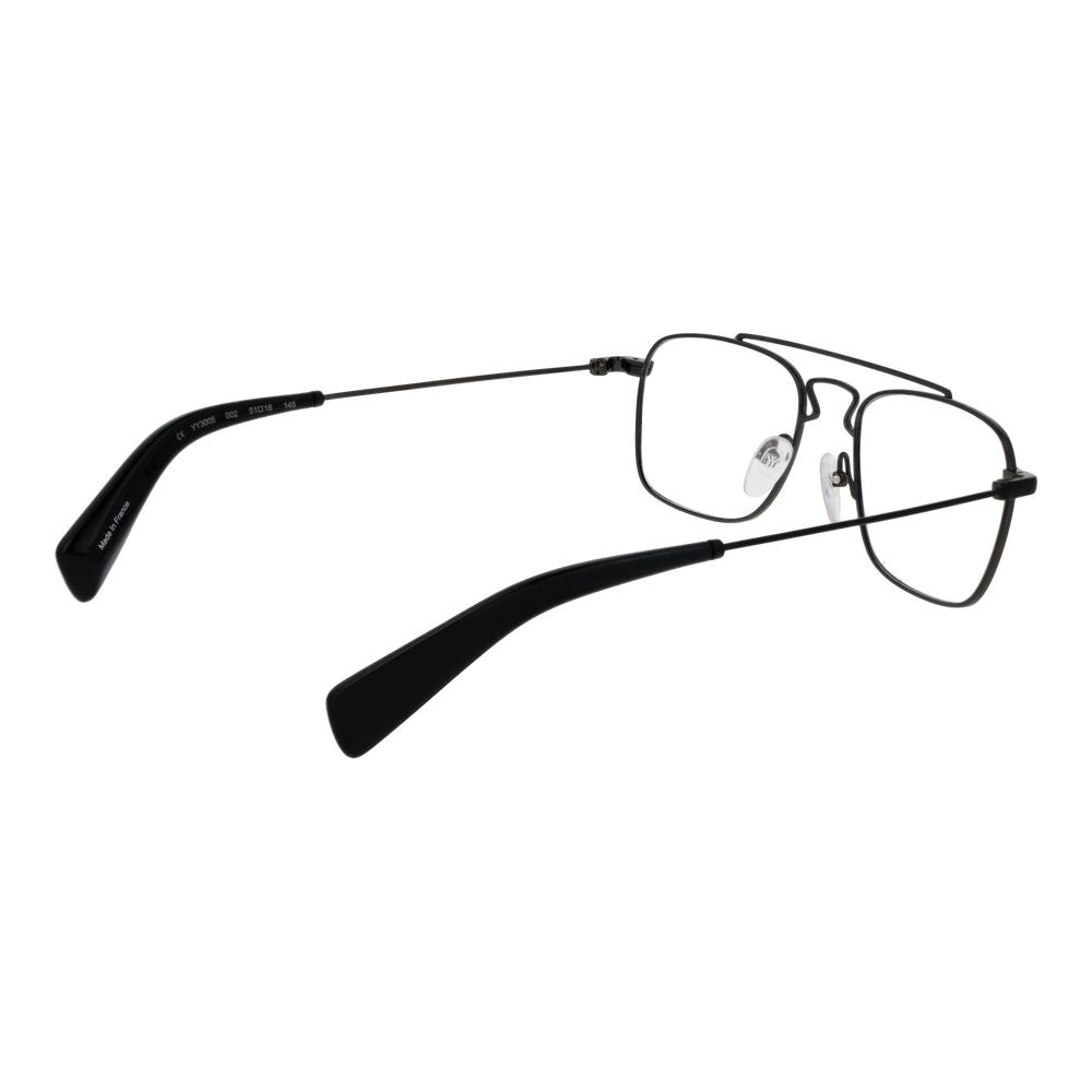 Yohji Yamamoto Black Men Glasses Frame