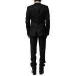 Dolce & Gabbana Blue MARTINI Wool Formal 2 Piece Suit