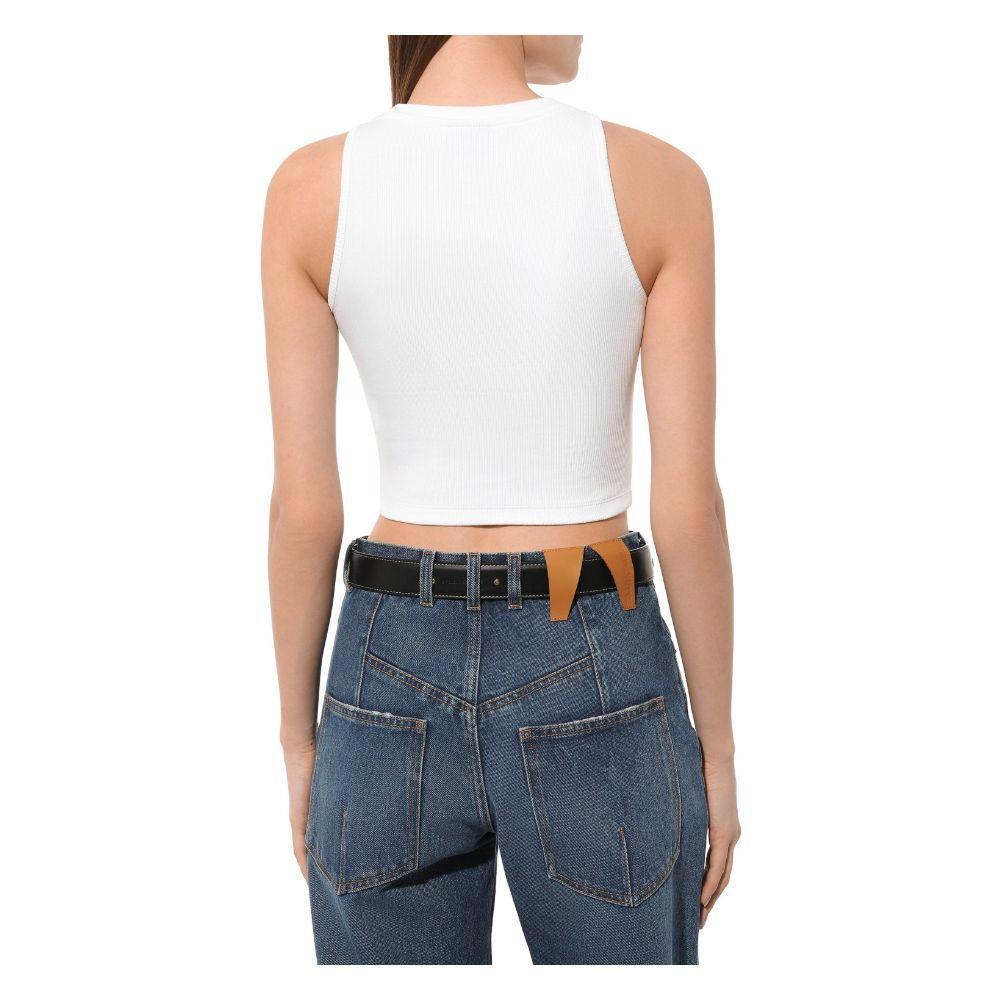 Comme Des Fuckdown White Cotton Tops & T-Shirt