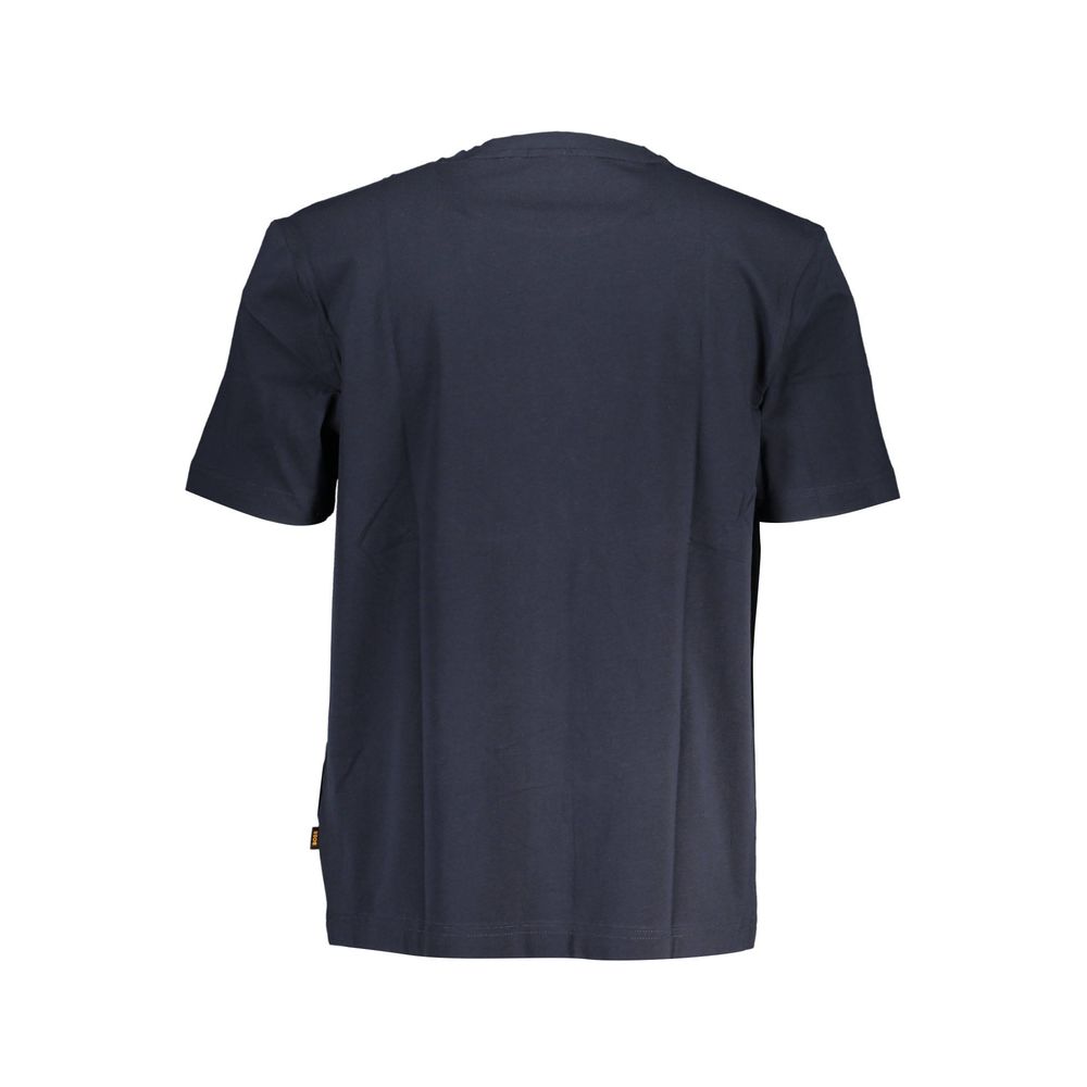Hugo Boss Blue Cotton T-Shirt