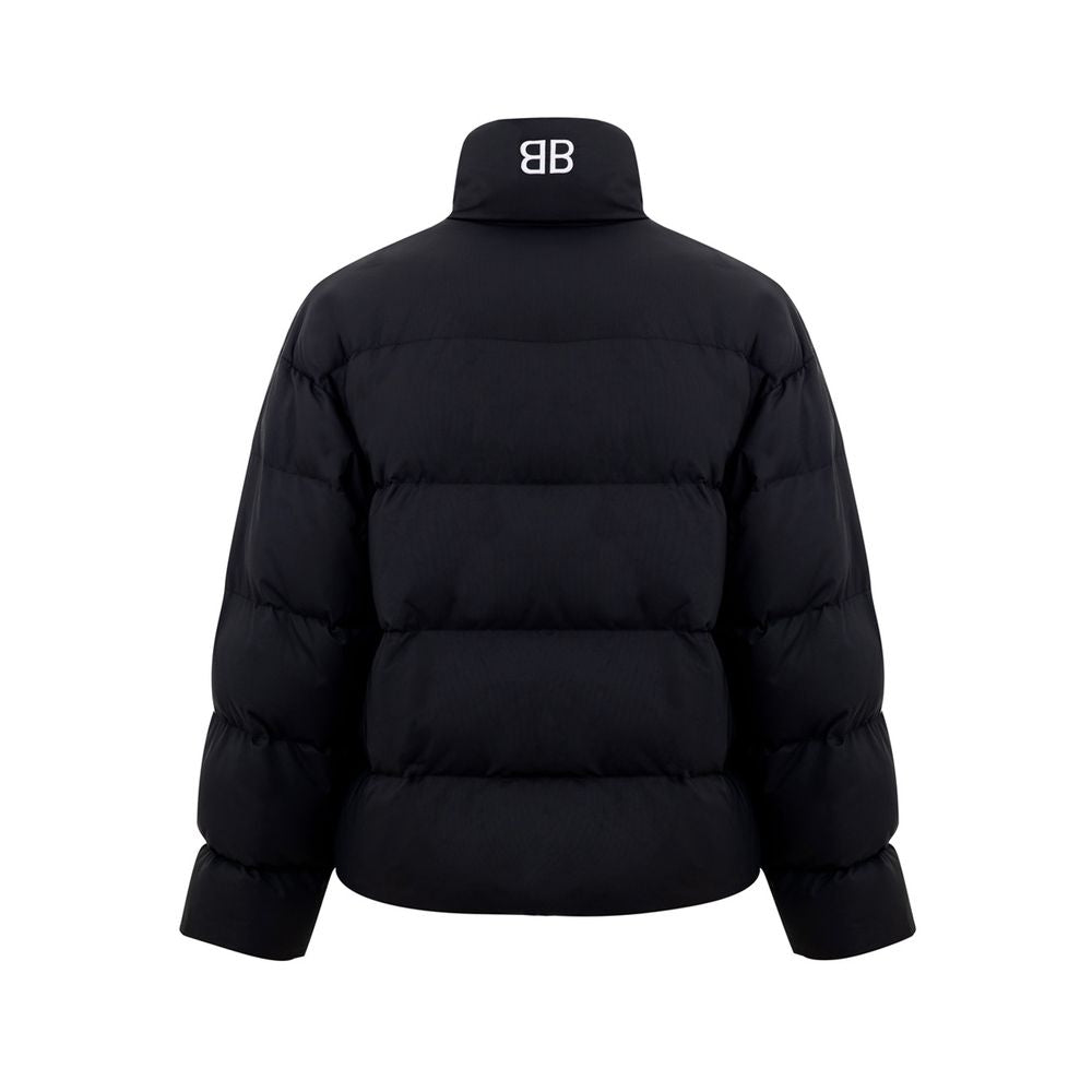 Balenciaga Black Polyamide Jackets & Coat