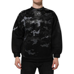 Dolce & Gabbana Black Camouflage Pullover Sweatshirt Sweater TSH906982-46