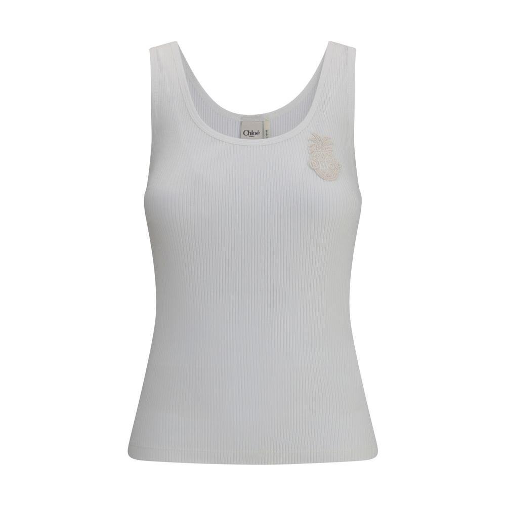 Chloé Ribbed jersey Top