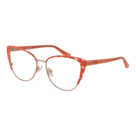 Guess Orange Women Glasses Frame
