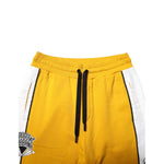 Dolce & Gabbana Yellow Cotton Logo Jogger Sweatpants Pants