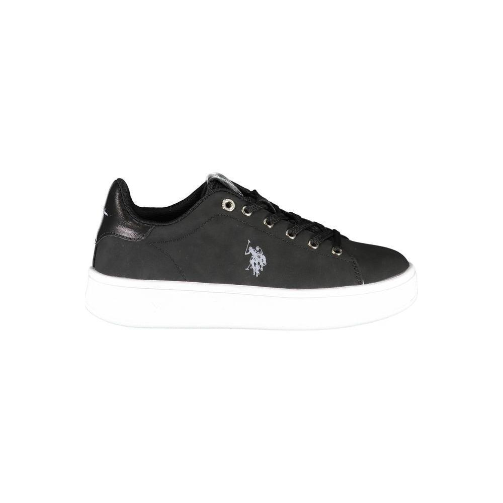 U.S. POLO ASSN. Black Polyester Women Sneaker