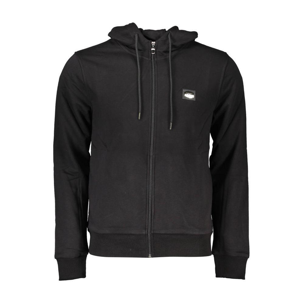 Cavalli Class Black Cotton Sweater CA-21268-S