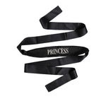 Dolce & Gabbana Black Princess Fantasy Braided Waist Belt