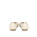 Burberry Sadler Leather Ballerina Flats