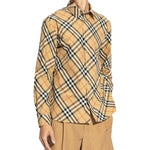 Burberry Checked Plaid Shirt
