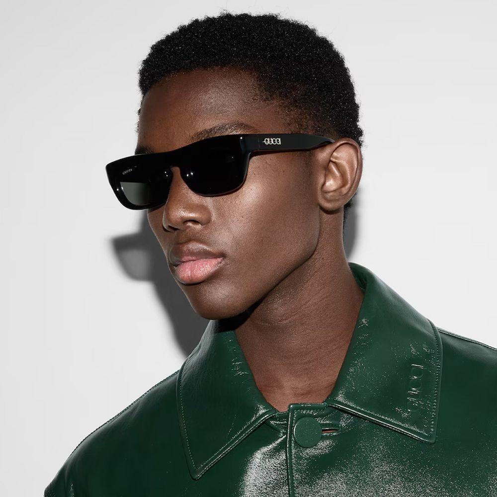 Gucci Rectangular frame sunglasses GU-8817580703956