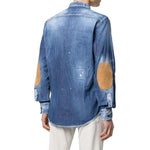 Dsquared² Distressed Effect Denim Shirt