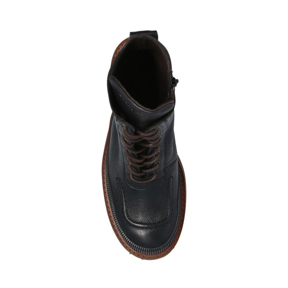 See By Chloé Mahalia Leather Lace-Up Boots