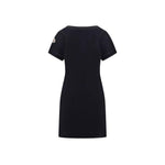 Moncler Cotton Logo Mini Dress