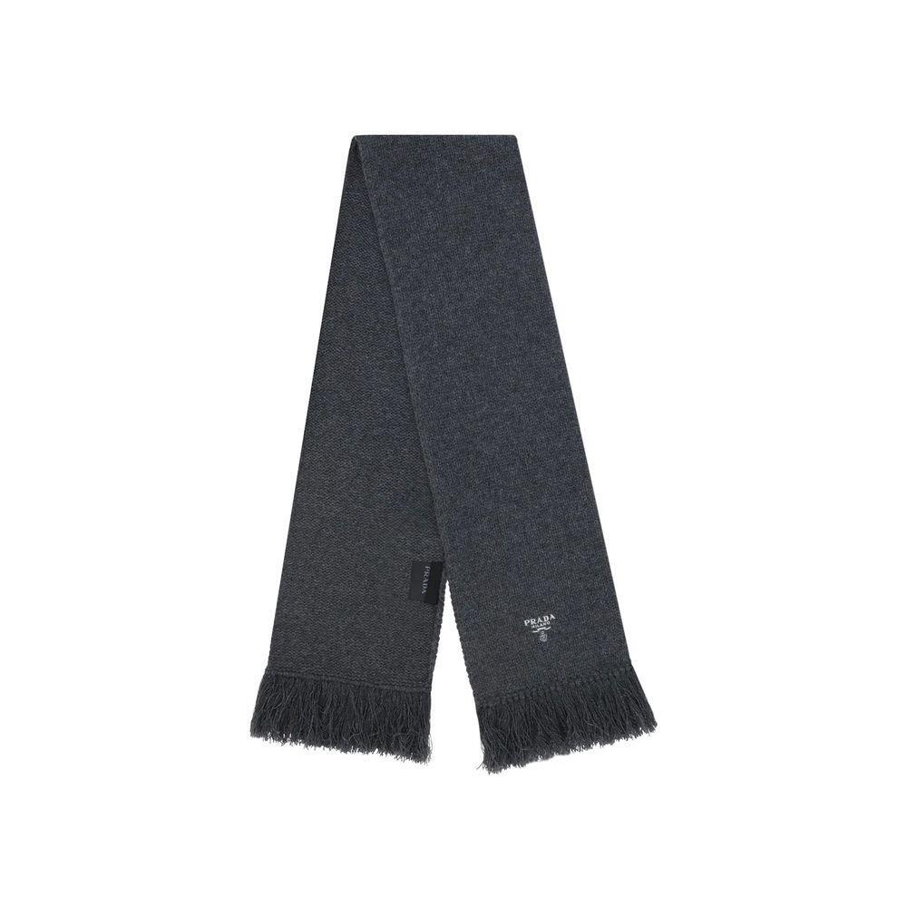 Prada Cashmere Logo Scarf PR-8735542739156
